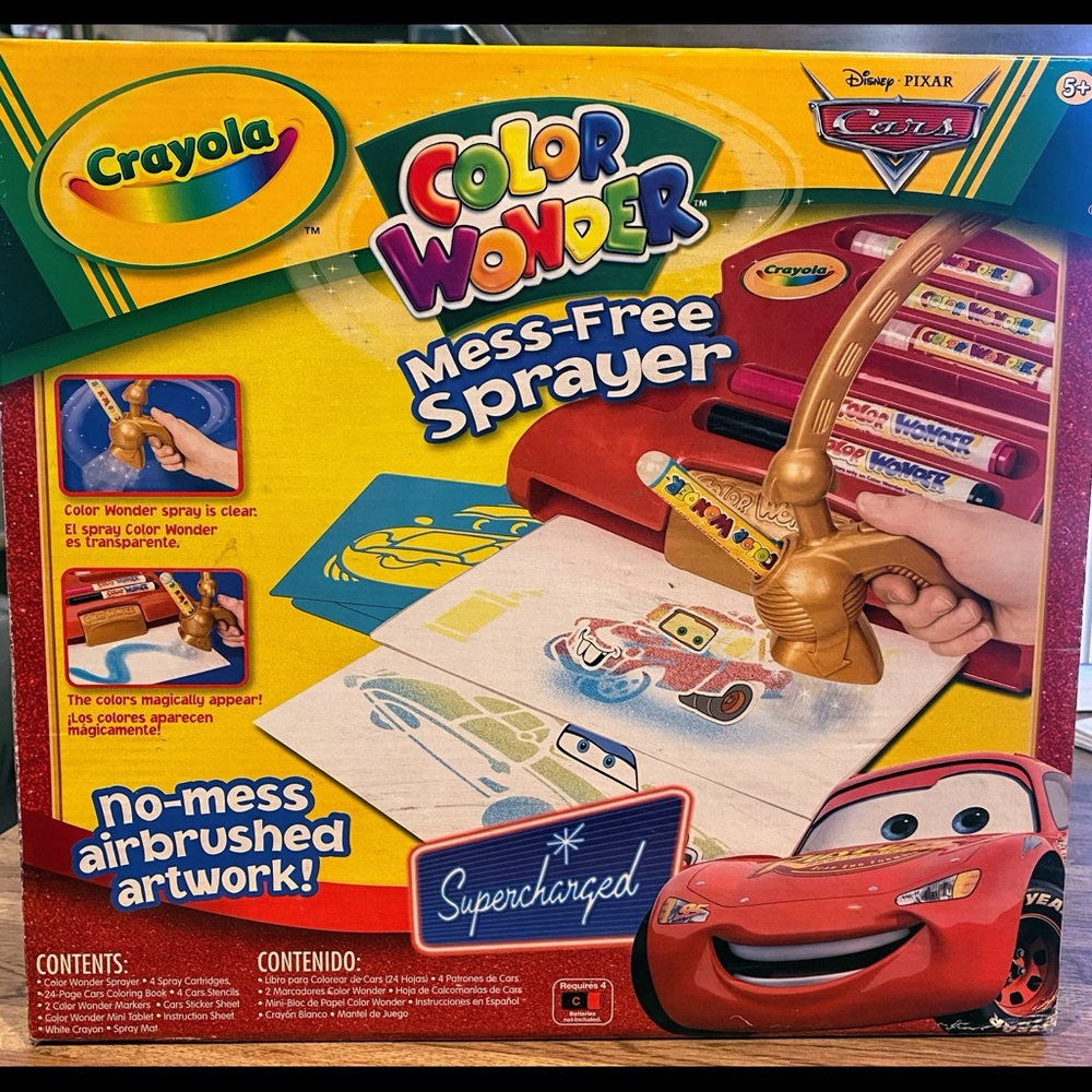 Crayola color wonder mess free sprayer